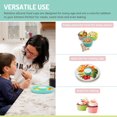 thumbnail image 2 of Melii Rainbow Silicone Food Cups -12pcs - Age 0+, 2 of 6