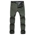 thumbnail image 1 of Soidarity Pantalones térmicos de invierno para deportes al aire libre, escalada, senderismo, pesca, Camping, viajes, ciclismo, moto, nieve, esquí, Escalada Mujer Verde Soidarity OD028987-11, 1 of 6