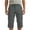 Dark Gray, variant on Fnooota Men's Cargo Shorts, Casual Relaxed Fit Below the Knee Summer Capri Pants Khaki Size S-2XL