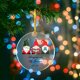 thumbnail image 4 of Decoraciones Del Árbol de Navidad Ornamento Colgante de Feliz Navidad con Papá Noel, Colgante Decorativo de Acrílico de 2024 para el Árbol Invierno Regalo de Año Nuevo en la Caja de Regalos, 4 of 6