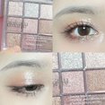 thumbnail image 4 of 10-Color Acrylic Nude Milk Tea Eyeshadow Palette Long Lasting Blendable Matte and Shimmer Shades, 4 of 8