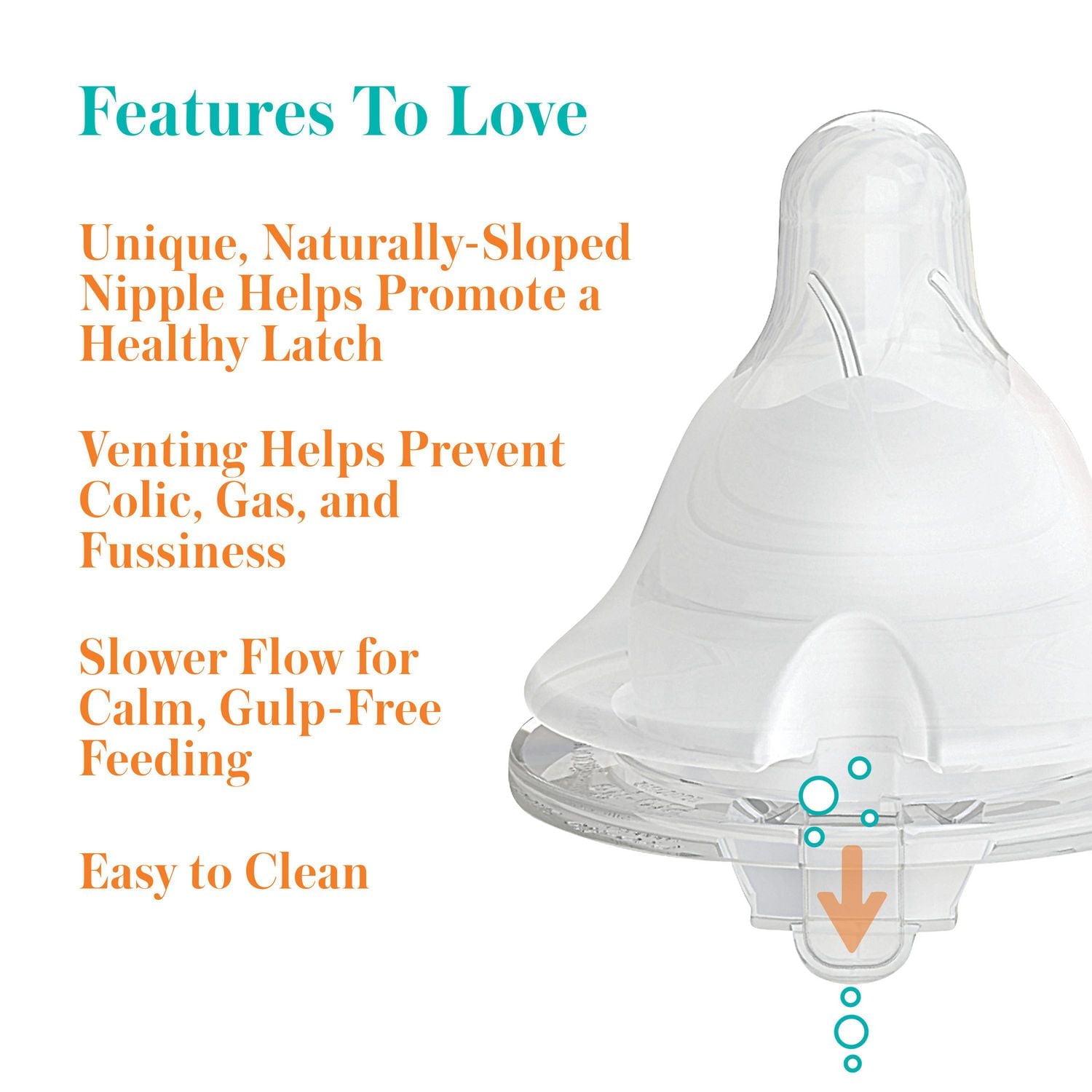 EVENFLO FEEDING Balance + Wide Neck Baby Bottle (5oz, 3pk), Developed with Pediatric Feeding Specialists