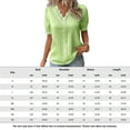 thumbnail image 2 of Dames Verticales à Rayures à Manches Blouse Décontractée Tenue de Vacances de Style Élégant, 2 of 7