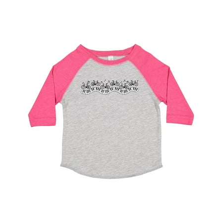 

Inktastic Musical Bicycles Boys or Girls Toddler T-Shirt