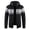 Black, variant on Men's Winter Coats Jacket for Men Hooded Long Sleeved Zipper Pocket Outerwear Solid Color Comfy Jacket Loose Fit Work Tops Black