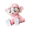 thumbnail image 3 of Figuras de adorno para teléfono con soporte para teléfono, figura de personaje con soporte para teléfono Rosa, 3 of 9