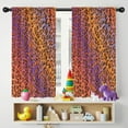 thumbnail image 5 of Blackout Kids Curtains,Orange and Purple Of Leopard Print Childrens Insulated Curtains Set Of 2,Bedroom Essentials,Toddler Room Decor 42"x54", 5 of 5
