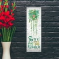 thumbnail image 4 of Epic Art 'Be Thankful For Hanging Plant' by Cindy Jacobs, Acrylic Glass Wall Art, 12"x36", 4 of 8
