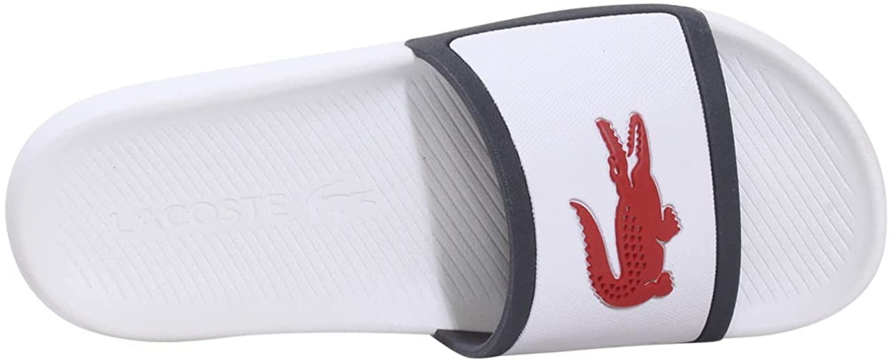 Lacoste Mens Croco Slide Sandal 10 