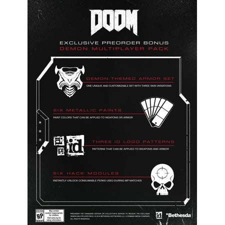 DOOM, Bethesda, PC, [Digital Download], 818858022521