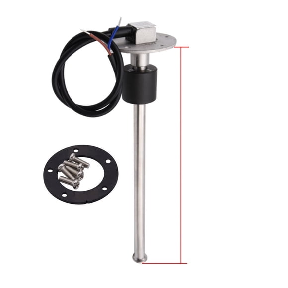 0-190 Ohm 240-33ohm Water Level Gauge Meter Fuel Level Sensor Fuel Gauge For Marine Boat Car Truck ,Easy to Install