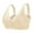 Beige, variant on ,Women's Front Snap Closure Support Bras for Older Women Full Coverage Sleep Everyday Bra Wireless Comfort Bralettes Grey 40
