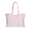 Pink Jubilee Bow/Floral, variant on Women's Quilted Tote Bag, Floral/Gingham