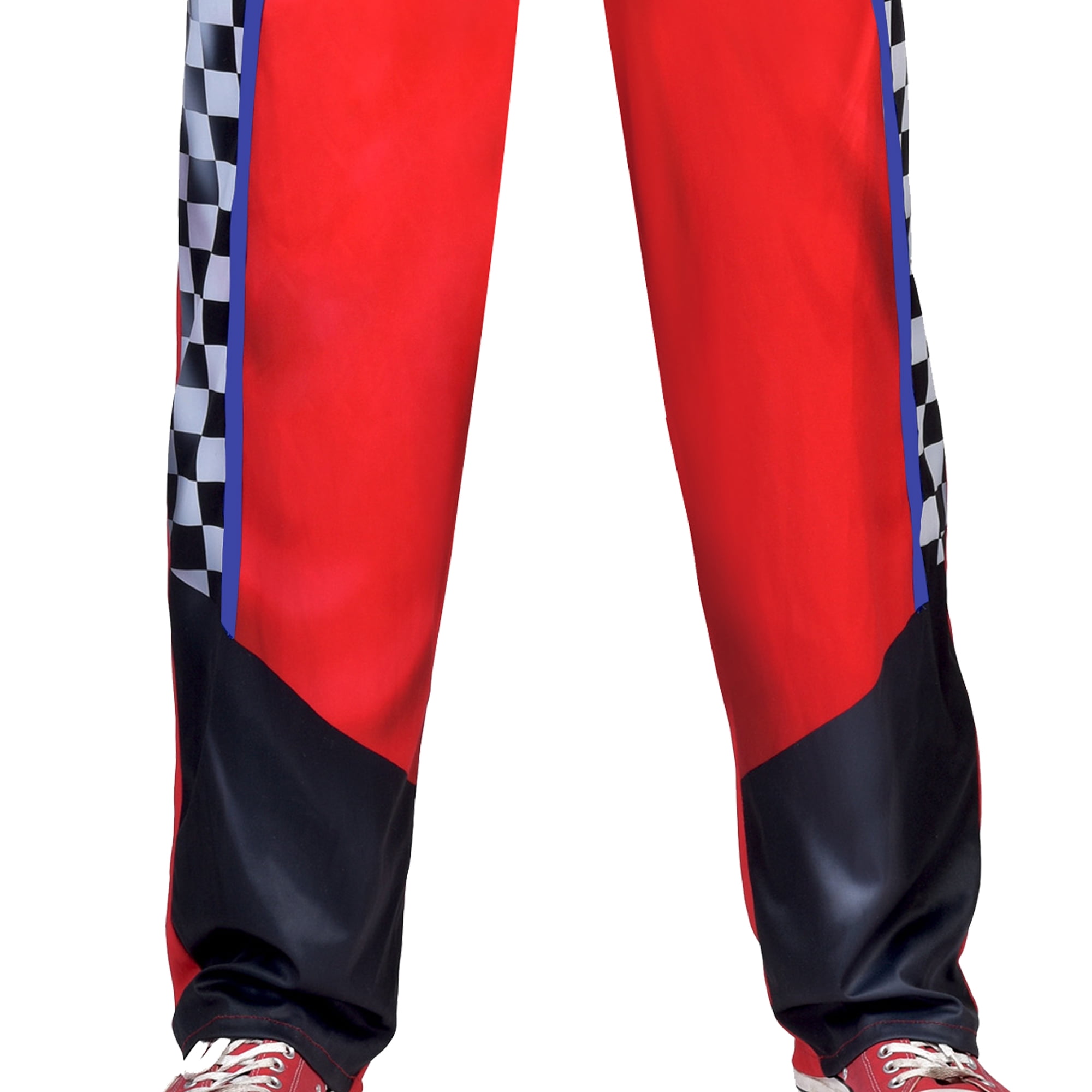 Racecar Driver Halloween Costume for Adults, Men's Size M (32/34), by Way to Celebrate