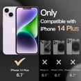 thumbnail image 2 of JETech Case for iPhone 14 Plus 6.7-Inch, Heavy Duty Dual-Layer Rugged Protection, Shockproof Protective Tough Phone Cover with Matte Back (Light Purple), 2 of 6