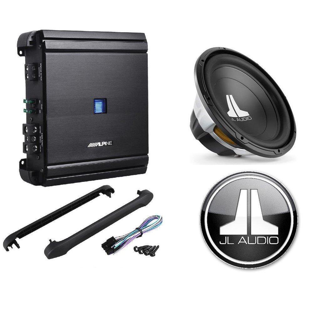 Alpine 500 Watt RMS Class "D" Mono Car Amplifier + JL Audio 15" W0v3