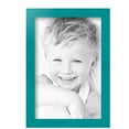 thumbnail image 2 of ArtToFrames 8" x 12" Aqua Picture Frame, 8x12 inch Green Wood Poster Frame (WOM-4428), 3 Pack, 2 of 7