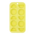 thumbnail image 1 of Mainstays 10-Cavity Citrus-Shaped Silicone Ice Cube Tray, 8 x 4 inches, 1 piece, 1 of 6