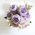 thumbnail image 6 of Artificial Hydrangea, Peony and Berry Floral Combination, Five Stem Faux Flower Arrangement for Wedding and Home Decor, Elegant Table Centerpiece, Sophisticated Gift Idea, 6 of 9