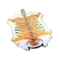 thumbnail image 2 of Milaget 1/6 Scale Rug Animal Print Stylish Mini Carpet Model for 12'' Action Figures tiger pattern, 2 of 9