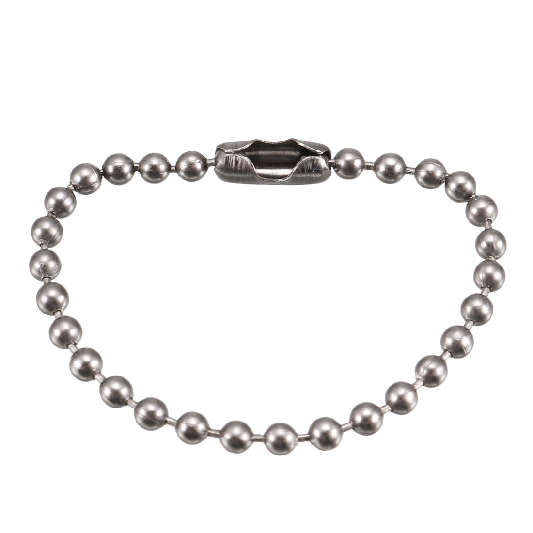 Unique Bargains 10Pcs Metal Bead Clasp Ball Connector Chain