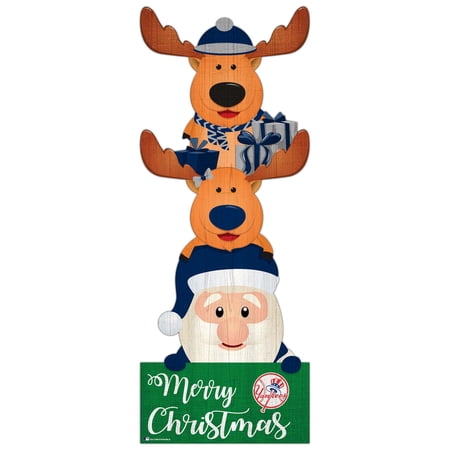 New York Yankees 31 Santa Stack Leaner