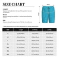 thumbnail image 3 of Fotbe Blue Glitter Pantalones Cortos de Pijama para Hombre, Ropa de Dormir, Pantalones de Pijama Cortos para Hombre-3X-Large, 3 of 6