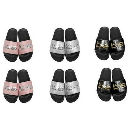 Bebe 2329441 Girls Sequin Slide - Case of 36