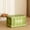 Green#3, variant on Large Foldable Storage Box | 43x28.5x24.5cm Plastic Organizer Bin | Waterproof Clothes & Toy Container | Wardrobe, Bedroom, Room Storage | Beige/Black/Green/Gray