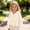 Beige, variant on Liyamei Kids Lightweight Hooded Jacket with Zipper for Fall Windproof Outerwear Size 4-5 Years