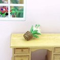 thumbnail image 4 of DIY Mini House Miniature Flower Plant Ceramic Pots Garden Decorative Accessories, 4 of 5