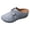 Sky Blue, variant on Flower Orthopedic Clogs Arch Support Wedge Mules for Women Boho Beach Comfortable Leather Closed Toe Air Cushion Walking Half Slippers Summer Casual Dress Slides Sandals Beige Size 8.5