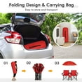 thumbnail image 6 of Topbuy Camping Chair Red, 6 of 10