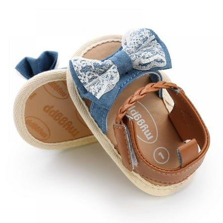 

Infant Toddler Baby Soft Sole PU Leather Bowknots Shoes