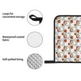 thumbnail image 4 of Daiia Christmas Santa Claus Pattern Oven Mitts and Pot Holders 4 pcs Set,High Heat Resistant 500 Degree Extra Thicken Long Kitchen Cotton Oven Glove, 4 of 6