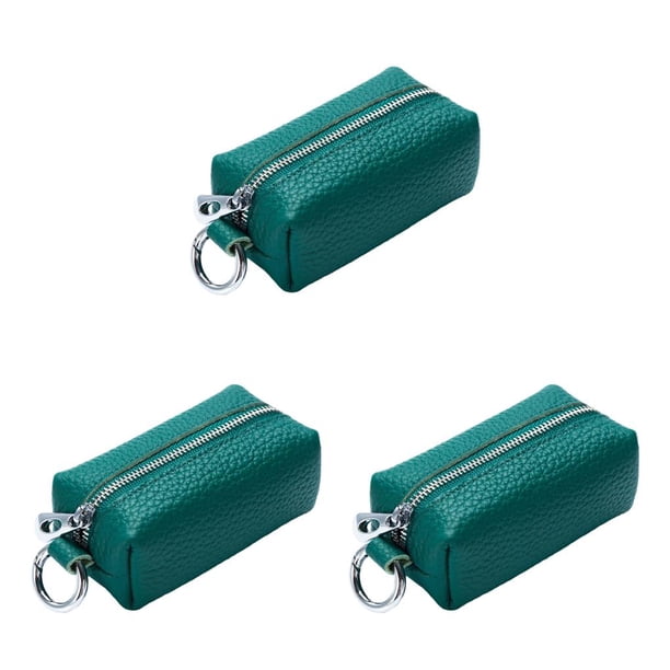 Minnieouse Cartera de cuero para mujer, tarjeta de crédito, llaves para puerta, fecha escolar, tienda, llavero, monedero, bolsillo con Type1 NO1