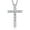 1-Cross, variant on MomentWish Cross Necklace for Women 1 Carat Moissanite Cross Pendant 925 Sterling Silver Easter Christian Birthday Jewelry Gifts