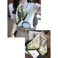 thumbnail image 5 of CHUNTIAN 100% Pure Mulberry Silk Square Scarf 27"x27" Women Neckerchief Headscarf Gift Packed, 5 of 5