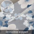 thumbnail image 7 of White Floral Throw Pillow Cover 20 x 36 Inch Decorative Pillow Cover Vintage Pastoral Botanical Flowers Lumbar Pillowcase Seasonal Rectangle Cushion Case for Couch Sofa Bed Living Room, 7 of 7