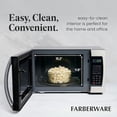 thumbnail image 5 of Farberware Countertop Microwave 1000 Watts, 1.3 Cu. Ft. - Microwave Oven With LED Lighting and Child Lock - Perfect for Apartments and Dorms - Easy Clean Stainless Steel, 5 of 5