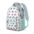 thumbnail image 2 of Aesthetic Forest Print Waterproof Backpack - Ergonomic Bookbag with Breathable Design, Spacious Compartments & Stylish Look for Teens, 2 of 4