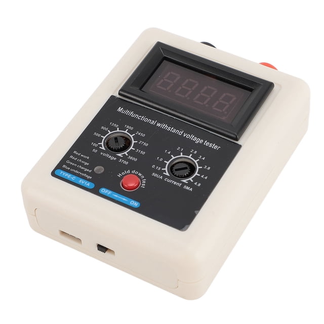 DC 50V-3700V IGBT Tester Transistor Voltage Tester, Withstand Voltage Tester, IGBT Transistor Diode Tester MOS Triode MOV LED Voltage Capability Transistor with Digital Display