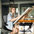 thumbnail image 4 of BestOffice Ergonomic Office Chair, Lumbar Support, Swivel Rolling for Men, Women(Black), 4 of 7