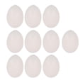 thumbnail image 1 of 10 pcs / lot Solid Plastic Eggs Dummy Eggs For Magician Fake Eggs White, 1 of 4