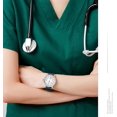 thumbnail image 3 of Blekon Original Nurse Watch - Medical Scrub Colors, Detailed Dial w/Pulsometer - Easy Read Dial w/Date Indicator, Second Hand, Water Resistant Watch, 3 of 7