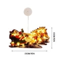 thumbnail image 3 of Christmas LED Window Suction Lights Santa Snowman Decor Battery Powered for Home Party, 3 of 4