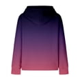 thumbnail image 6 of Ruyang Oversized Preppy Hoodies for Girls Gradient Color Hooded Sweatshirt School Trendy Tie Dye Sweaters with Pocket, 6 of 7