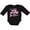 AB-Black, variant on Inktastic For My Great Grandma-Breast Cancer Awareness Boys or Girls Long Sleeve Baby Bodysuit