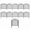 10 Pack - 24 in (H) x 22.5 ft (L) with Gate, variant on Garden Fence 10 Pack - 24 in (H) x 22.5 ft (L) with Gate Outdoor Yard Patio Protection