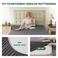 thumbnail image 4 of BEDLORE Mattress Protector Waterproof, Twin Mattress Cover with 6"-15" Deep Pocket, Quiet Washable, 4 of 9